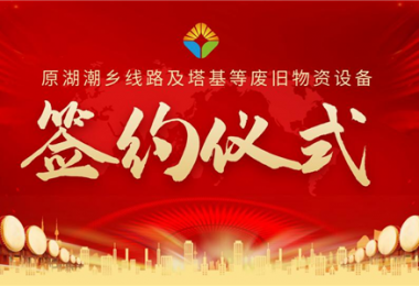 原湖潮鄉(xiāng)線路及塔基等廢舊物資設(shè)備項目簽約儀式圓滿落幕！——小額資產(chǎn)簡易程序初顯成效