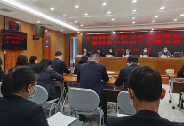 貴州陽光產(chǎn)權第四屆一次職工代表大會成功召開